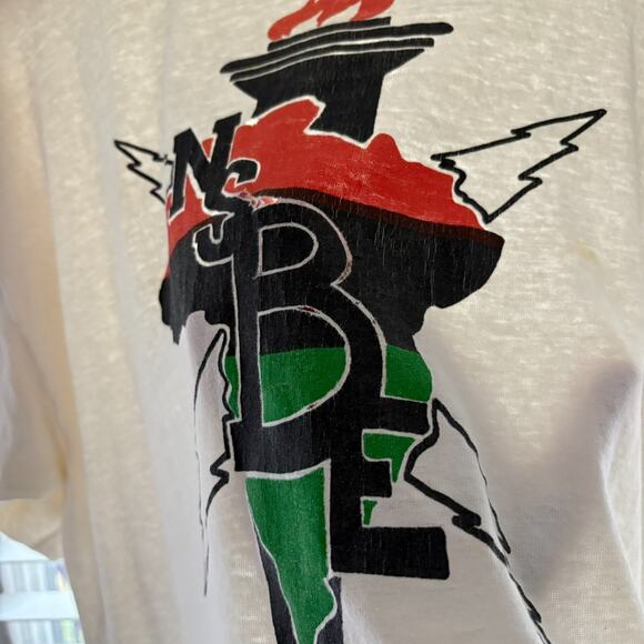 Vintage National Society Of Black Engineers T-Shirt NSBE Men's Size XL RARE WORN - Picture 3 of 11